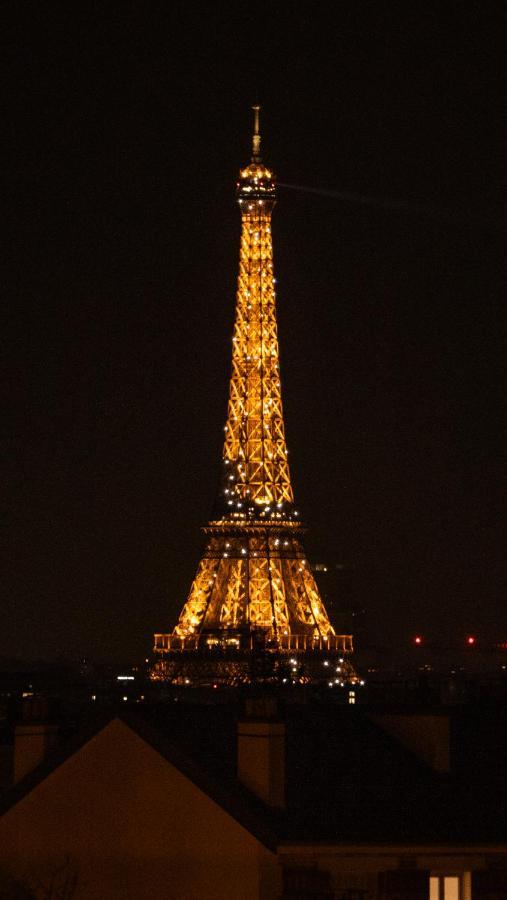 דירות איסי-לה-מולינו Joli T2 Proche Du Metro Avec Vue Tour Eiffel מראה חיצוני תמונה